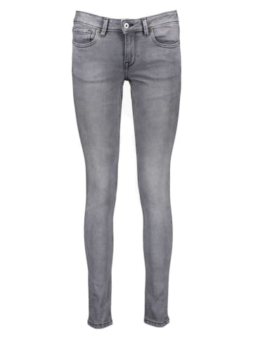 Pepe Jeans Dżinsy "Pixie" - Skinny fit - w kolorze jasnoszarym