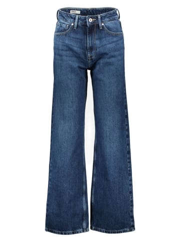 Pepe Jeans Spijkerbroek "Lexa" - straight fit - donkerblauw