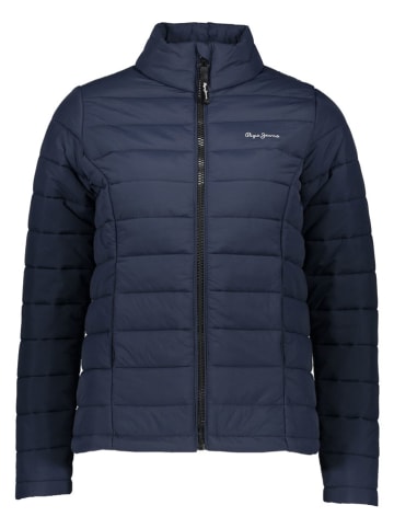 Pepe Jeans Doorgestikte jas donkerblauw