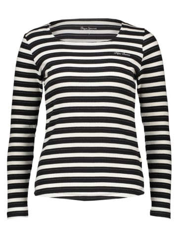 Pepe Jeans Longsleeve zwart/wit