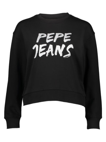 Pepe Jeans Sweatshirt in Schwarz
