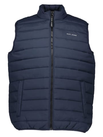 Pepe Jeans Doorgestikte bodywarmer donkerblauw
