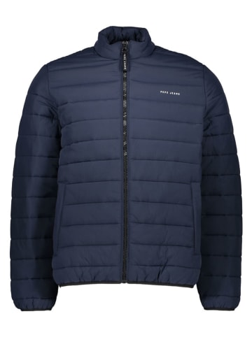Pepe Jeans Doorgestikte jas donkerblauw