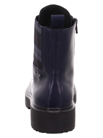Legero Skórzane botki "Angel" w kolorze granatowym