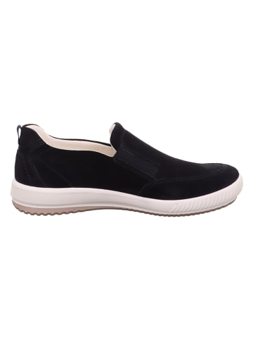Skórzane slippersy "Tanaro 5.0" w kolorze granatowym