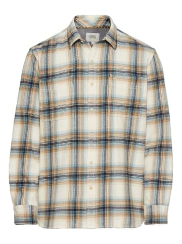 Camel Active Hemd in Beige/ Camel/ Hellblau