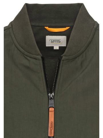Camel Active Sweatjacke in Dunkelgrün