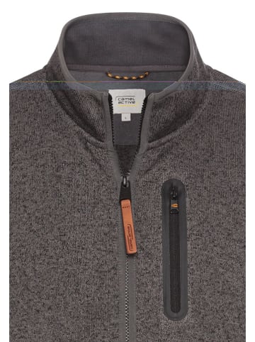 Camel Active Fleecejacke in Anthrazit