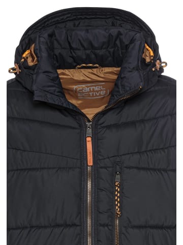 Camel Active Kurtka pikowana w kolorze czarnym