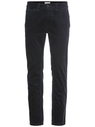 Camel Active Sztruksowe spodnie chino w kolorze granatowym