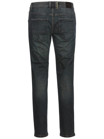 Camel Active Spijkerbroek - slim fit - donkerblauw