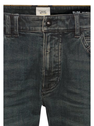 Camel Active Spijkerbroek - slim fit - donkerblauw