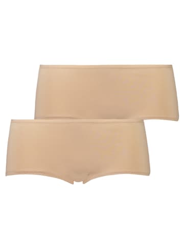 Hunkemöller Figi (2 pary) "Kim" w kolorze beżowym