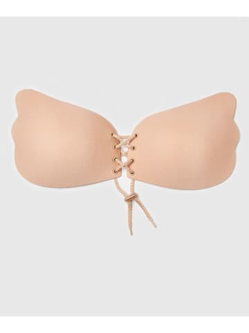 Hunkemöller Biustonosz samonośny w kolorze beżowym