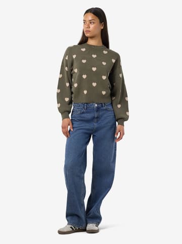 Noisy may Pullover in Khaki/ Beige