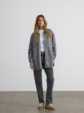 Noisy may Jeansjacke in Grau