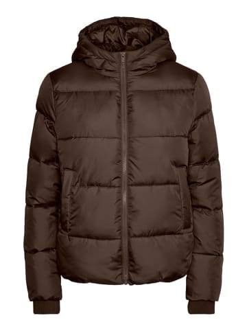 Pieces Übergangsjacke "Pcbee" in Dunkelbraun