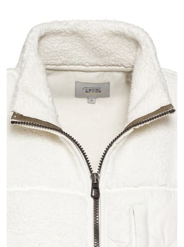 Camel Active Teddyweste in Weiß