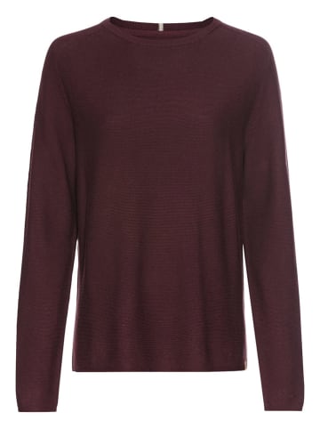 Camel Active Sweter w kolorze bordowym