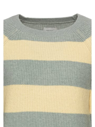 Camel Active Pullover in Hellblau/ Gelb