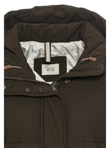 Camel Active Płaszcz zimowy w kolorze ciemnozielonym