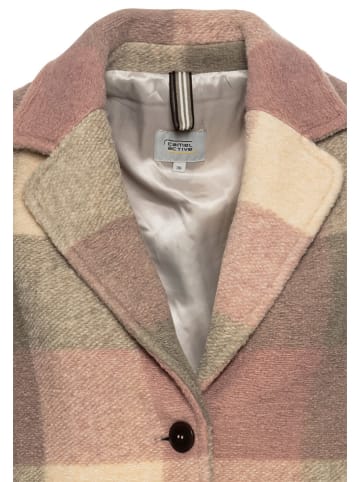 Camel Active Tussenmantel oudroze/crème