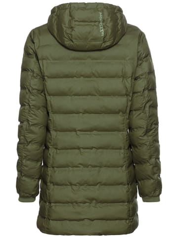 Camel Active Doorgestikte mantel groen