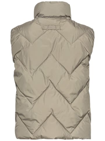 Camel Active Doorgestikte bodywarmer mintgroen