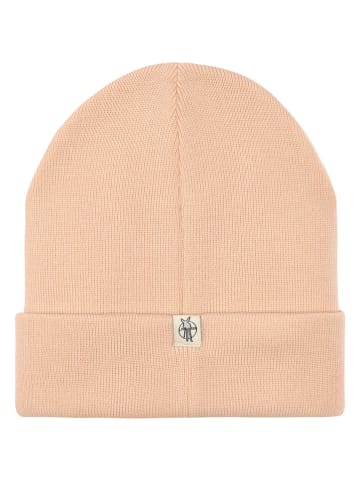 Lässig Woll-Beanie in Rosa