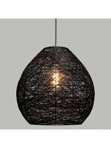 WellHome Lampa wisząca w kolorze brązowym - wys. 35 x Ø 35 cm