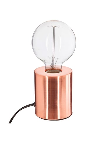 WellHome Lampa stołowa w kolorze złotym - wys. 33 x Ø 18 cm