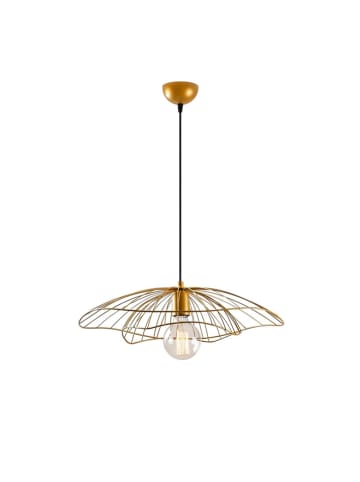 WellHome Hanglamp goudkleurig - (B)50 x (H)30 cm