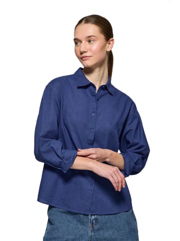Polo Club Hemd - Loose fit - in Dunkelblau