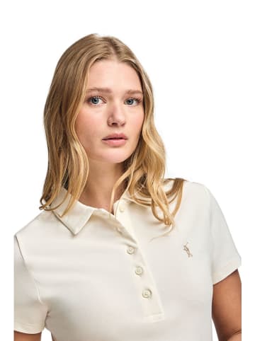 Polo Club Kleid in Creme