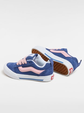Vans Leren sneakers "Knu Skool" blauw