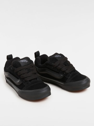 Vans Leren sneakers "Knu Skool" zwart