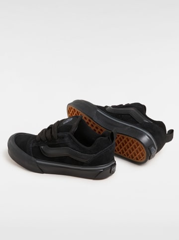 Vans Leren sneakers "Knu Skool" zwart