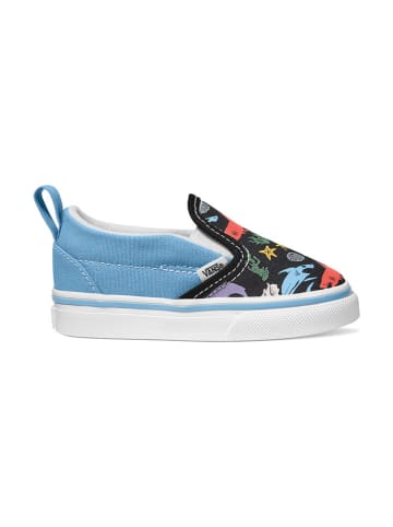 Vans Slipper "Slip-On V" in Schwarz/ Blau