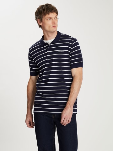 Cross Jeans Koszulka polo w kolorze granatowym