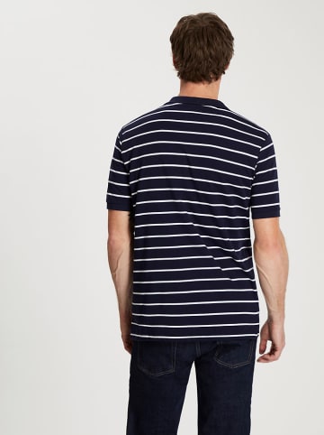 Cross Jeans Koszulka polo w kolorze granatowym