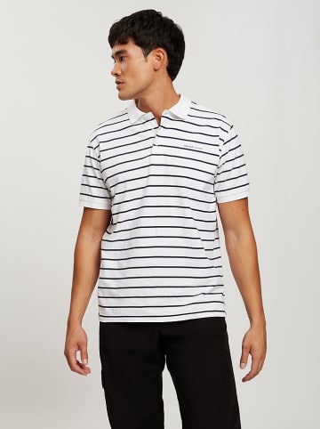 Cross Jeans Poloshirt in Weiß