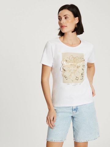 Cross Jeans Koszulka w kolorze białym
