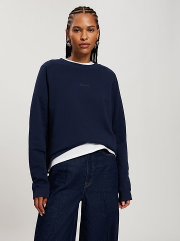 Cross Jeans Sweatshirt donkerblauw