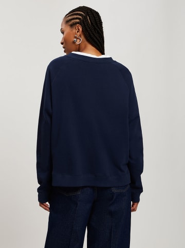 Cross Jeans Sweatshirt donkerblauw