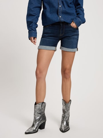 Cross Jeans Spijkershort donkerblauw
