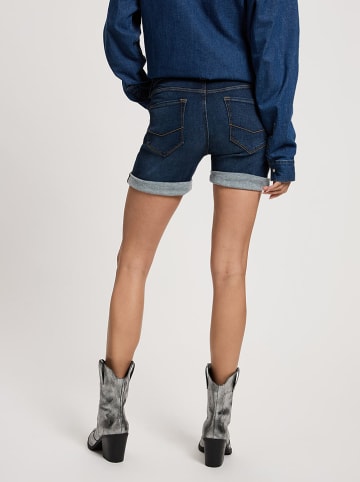 Cross Jeans Spijkershort donkerblauw
