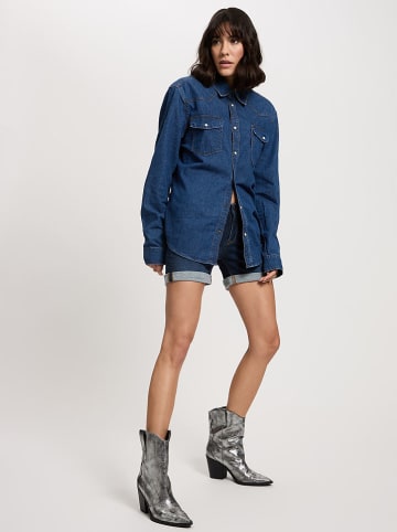 Cross Jeans Jeans-Shorts in Dunkelblau