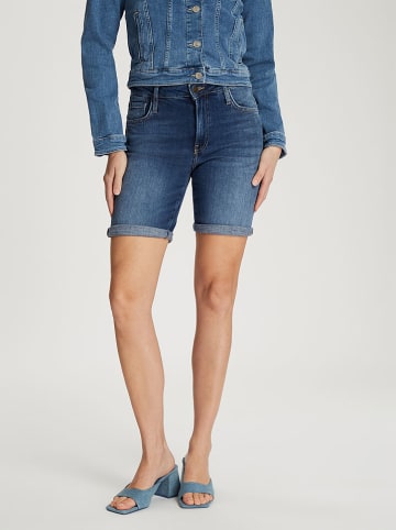 Cross Jeans Szorty dżinsowe w kolorze granatowym