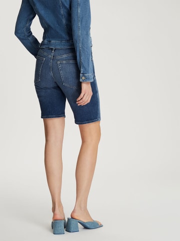 Cross Jeans Szorty dżinsowe w kolorze granatowym