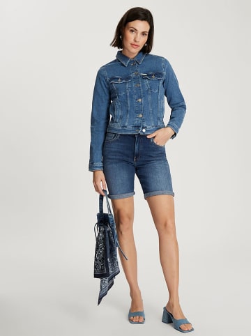 Cross Jeans Szorty dżinsowe w kolorze granatowym